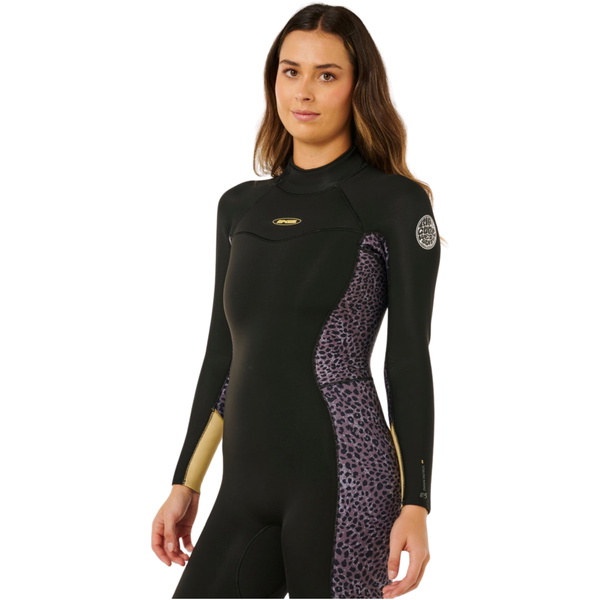 2026 Rip Curl Womens Dawn Patrol 3/2mm Back Zip Wetsuit 164WFS - Natural